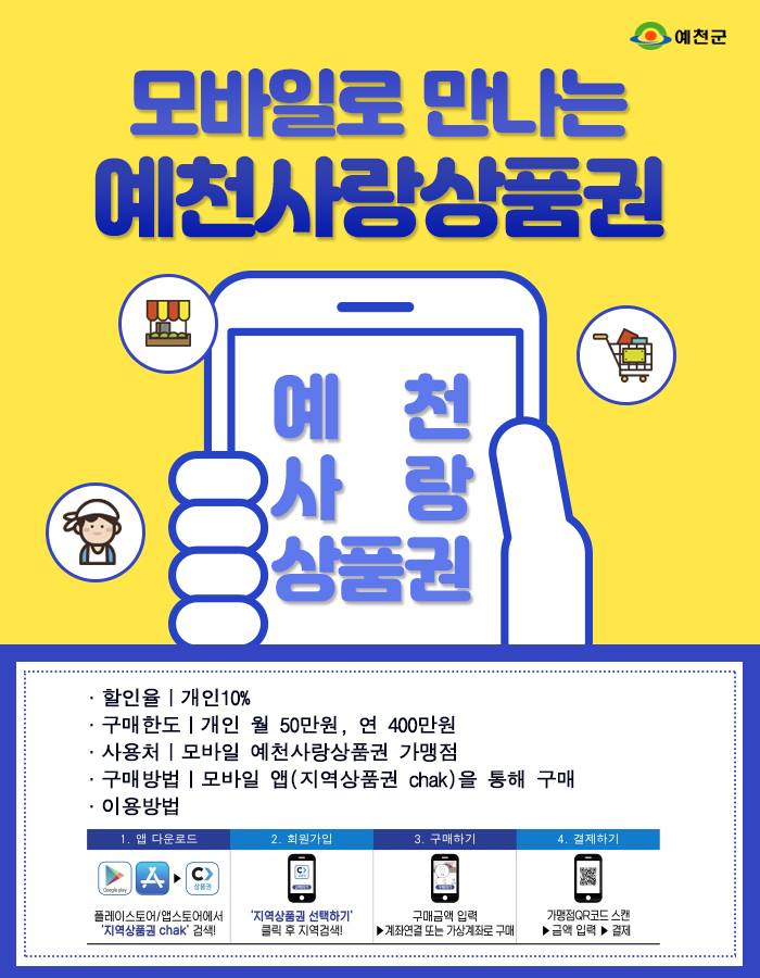 1.모바일 예천사랑상품권